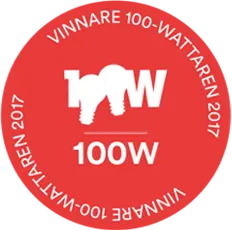 100W