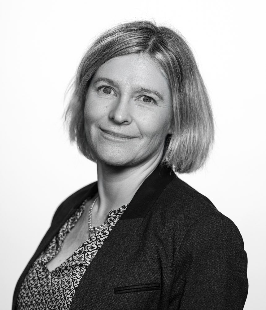 Svartvitt porträtt 2