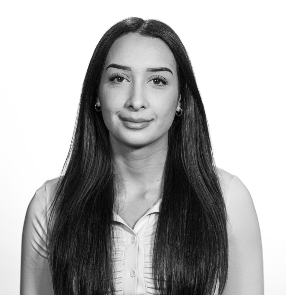 Svartvitt porträtt 3